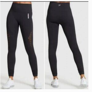 Gymshark Energy Seamless Black Leggings